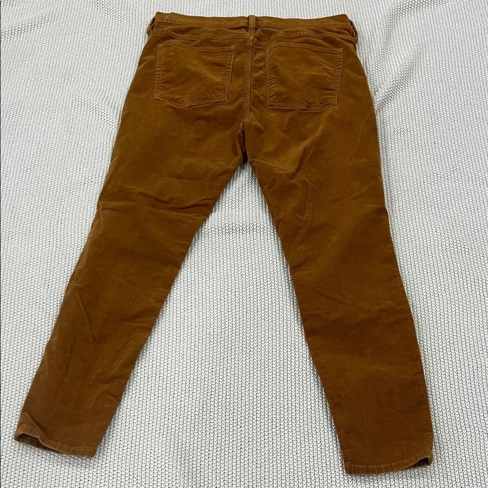 J. Crew Dark Mustard Corduroy Trousers